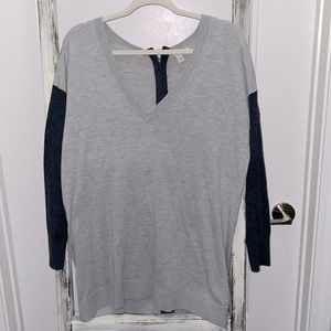 Halogen sweater, zipped along back for different style 🦚